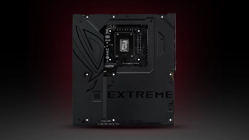 بک پلیت مادربرد ایسوس Z890 Extreme