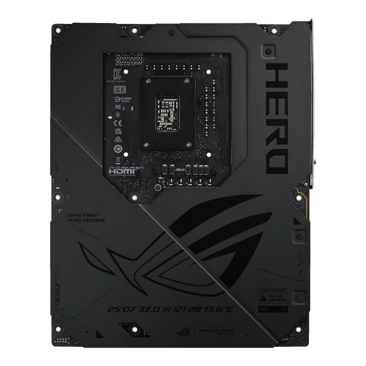 بک پلیت مادربرد ایسوس maximus Z890 hero