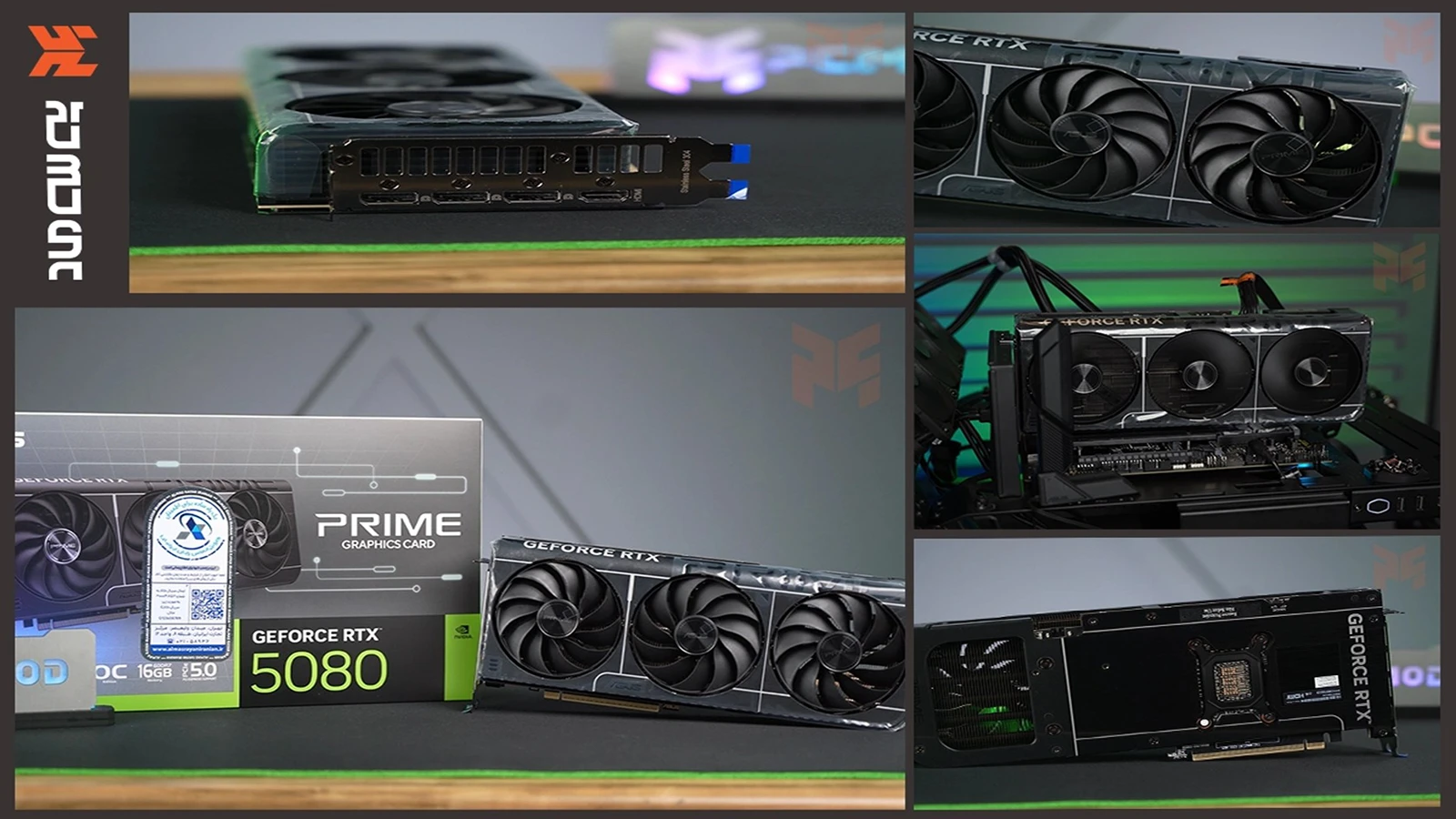 کارت گرافیک ایسوس RTX 5080 Prime مناسب سیستم گیمینگ بالارده