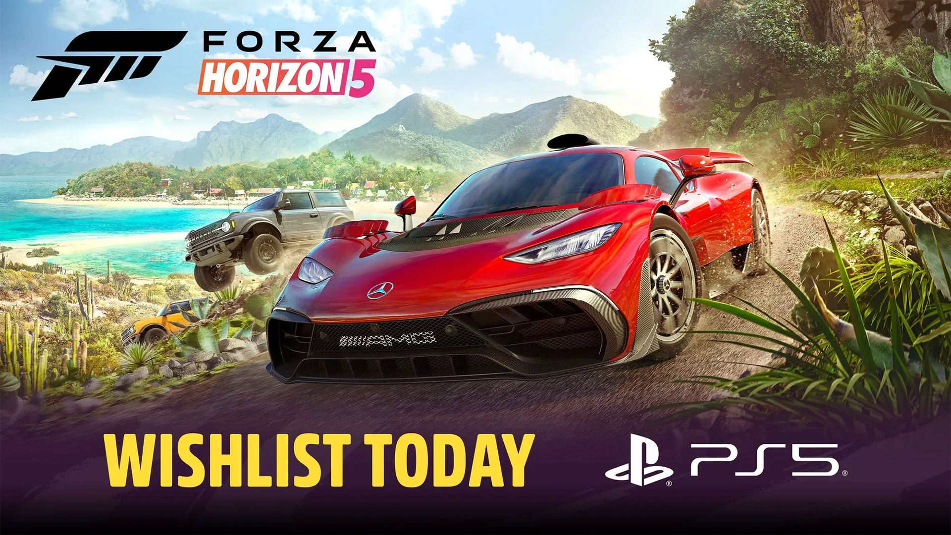 بازی Forza Horizon 5 روی PS5 نیاز به اکانت Microsoft دارد