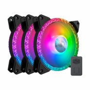 فن کیس کولرمستر مدل COOLERMASTER MF120 PRISMATIC 3IN1