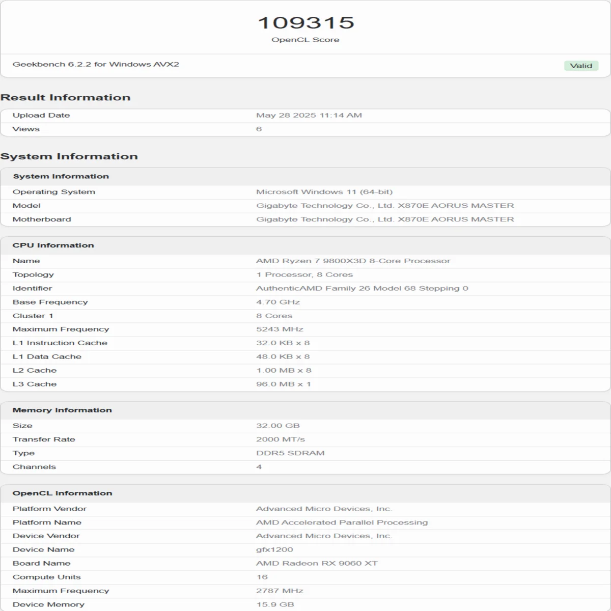 گرافیک RX 9060 XT