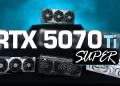 مشخصات کارت‌های گرافیک RTX 5070 Super/Ti Super مشخص شد
