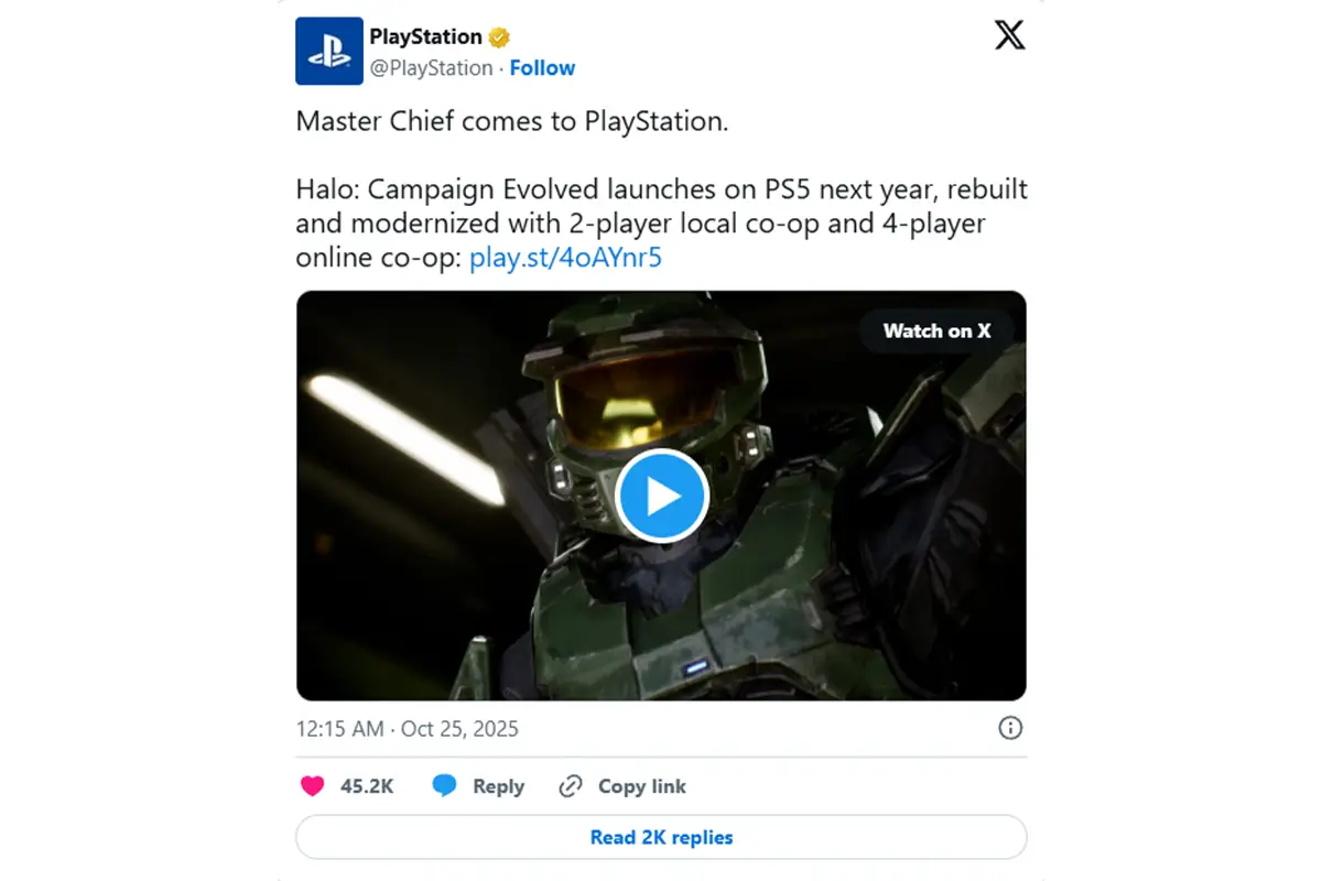 عرضه بازی Halo: Campaign Evolved در سال ۲۰۲۶ با بیست و پنجمین سالگرد مجموعه Halo همزمان است.