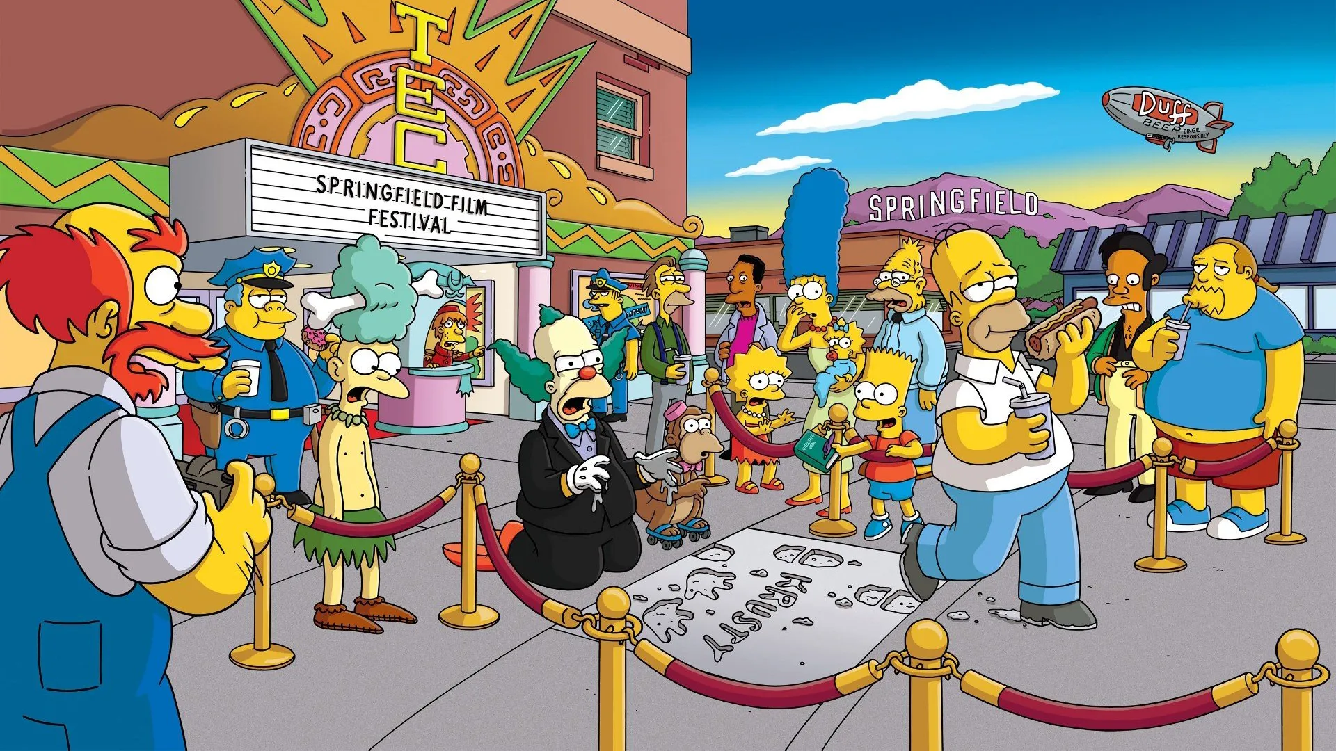 از اضافه‌شدن مپ Springfield در همکاری با The Simpsons با بازی فورتنایت