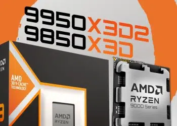 پردازنده AMD Ryzen 9 9950X3D2