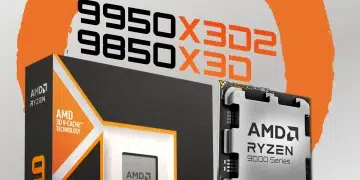 پردازنده AMD Ryzen 9 9950X3D2