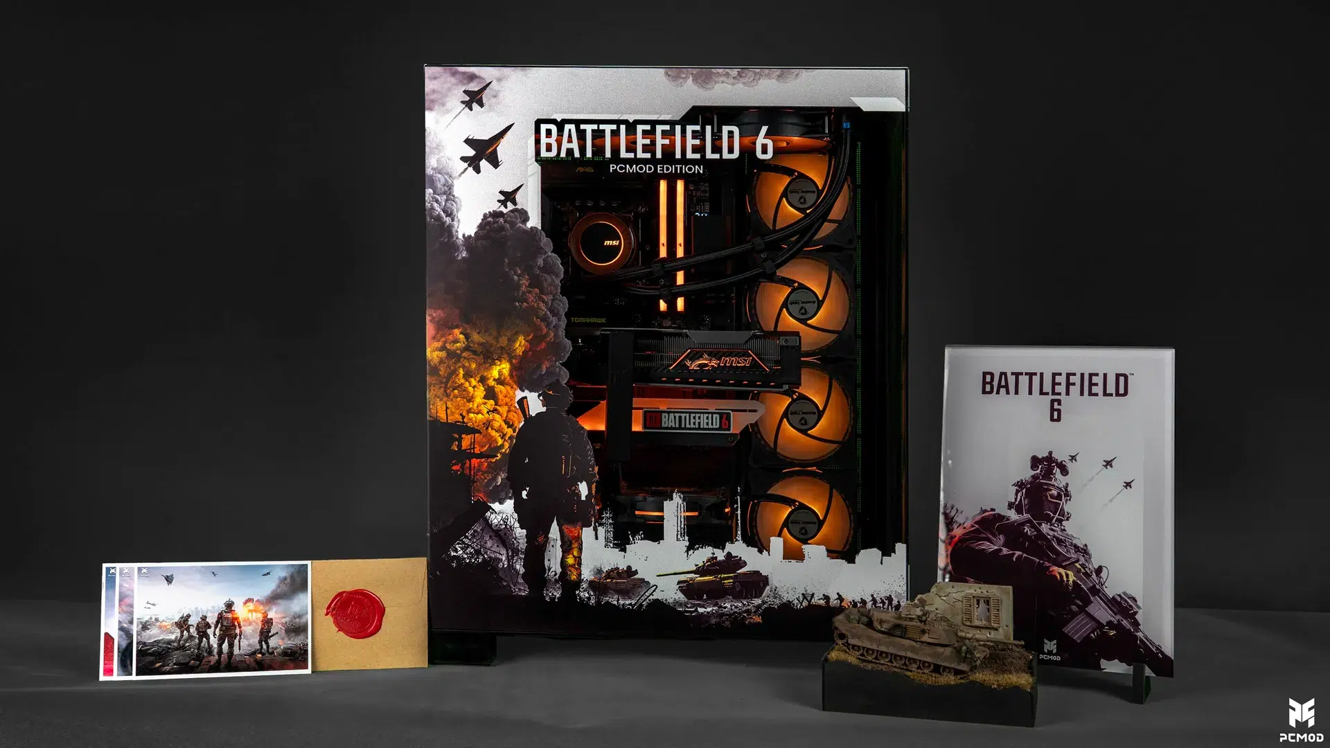 هم‌زمان با انتشار جهانی بازی Battlefield 6، پی سی ماد از ادیشن اختصاصی و کالکتور پک Battlefield 6 رونمایی می‌کند.