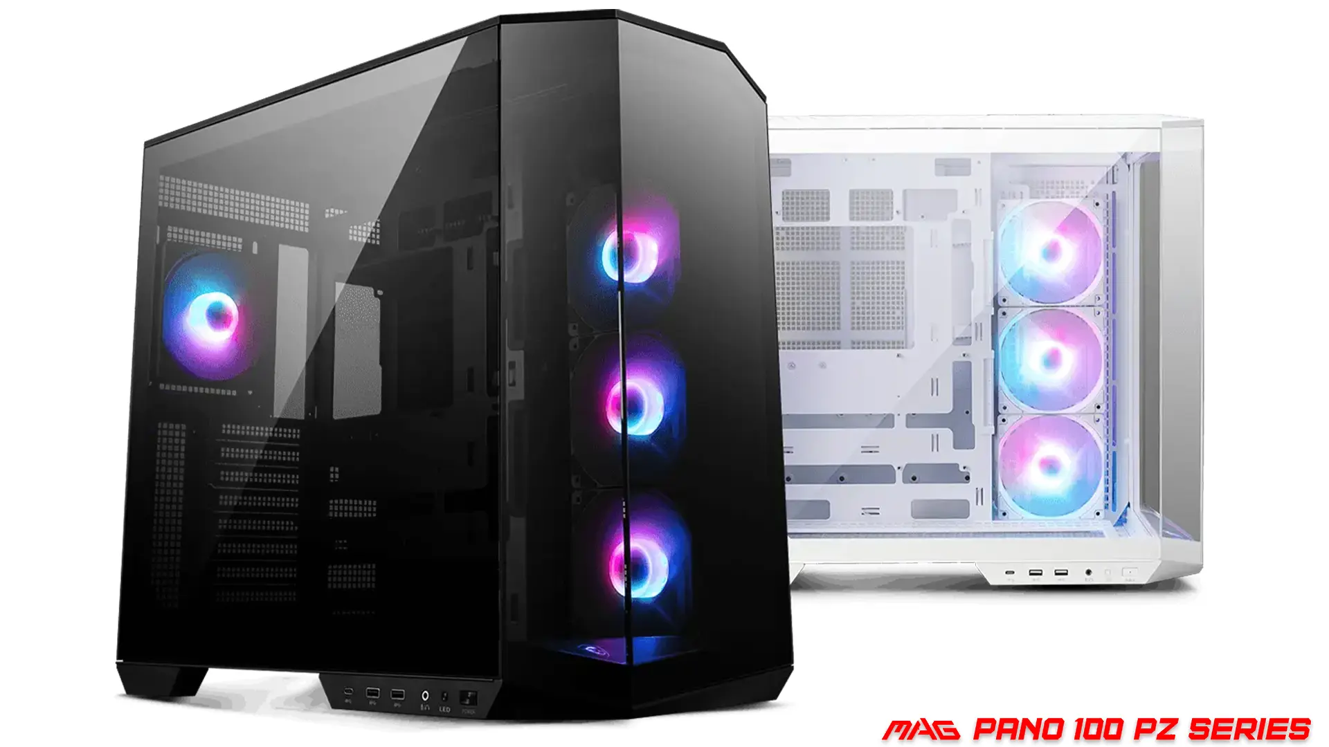 کیس MAG PANO 100R PZ از برند ام اس آی دقیقاً با همین نگاه طراحی شده است؛ محصولی که هم از نظر ظاهری جلب‌توجه می‌کند و هم از نظر فنی برای اسمبل سیستم‌های قدرتمند آماده است.