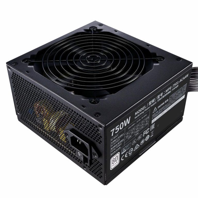 منبع تغذیه کولرمستر مدل COOLERMASTER 750W MWE WHITE