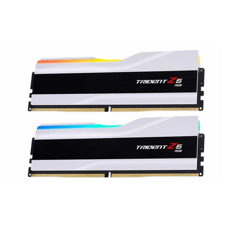 رم جی اسکیل مدل G.Skill Trident Z5 RGB 32GB 16GBx2 6000MHz DDR5 CL30 - White