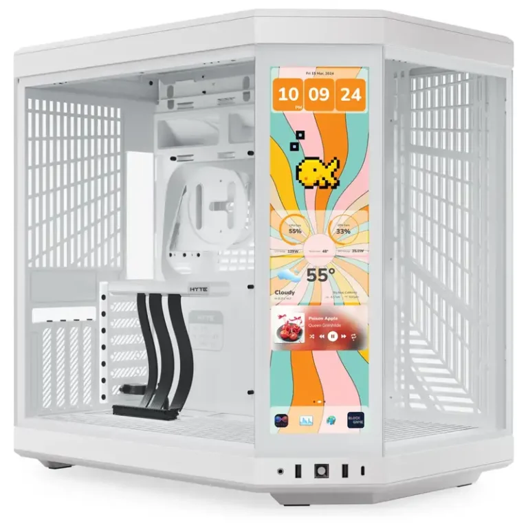 کیس هایت HYTE Y70 TOUCH INFINITE WHITE