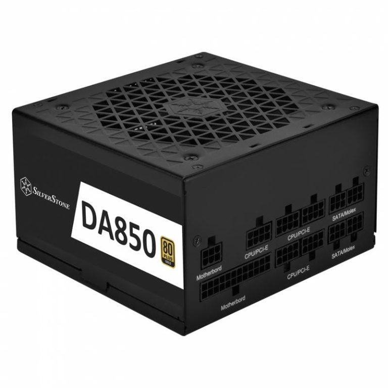 منبع تغذیه سیلوراستون مدل SILVERSTONE DA850 GOLD