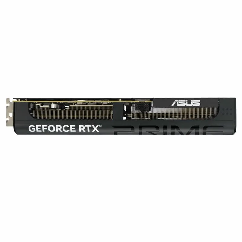 ضخامت ۲.۵ اسلات کارت گرافیک ASUS PRIME RTX 5070 OC – نمای کنار