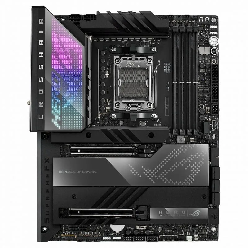 مادربرد ASUS ROG CROSSHAIR X670E HERO – تصویر رسمی ایسوس