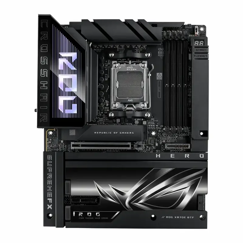 مادربرد ASUS ROG CROSSHAIR X870E HERO BTF – تصویر رسمی ایسوس