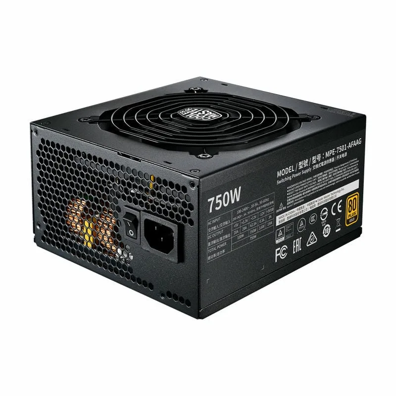 پاور Cooler Master MWE Gold 750 V3 – تصویر رسمی کولر مستر