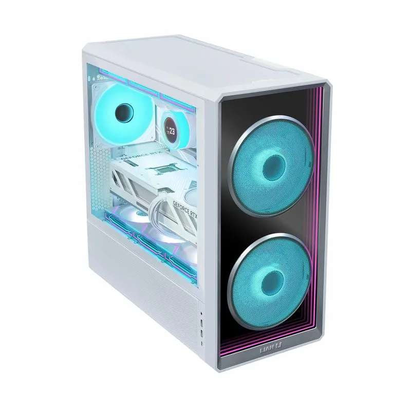 کیس لیان لی LANCOOL 217 INF سفید – تصویر رسمی لیان لی