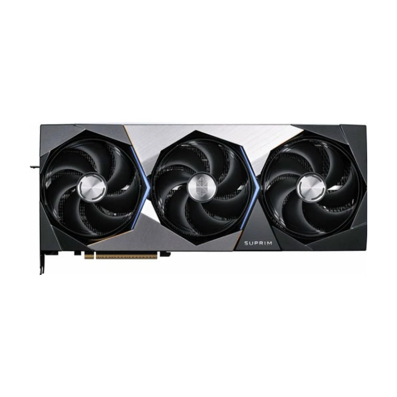 کارت گرافیک MSI RTX 5090 Suprim SOC – تصویر رسمی ام اس آی